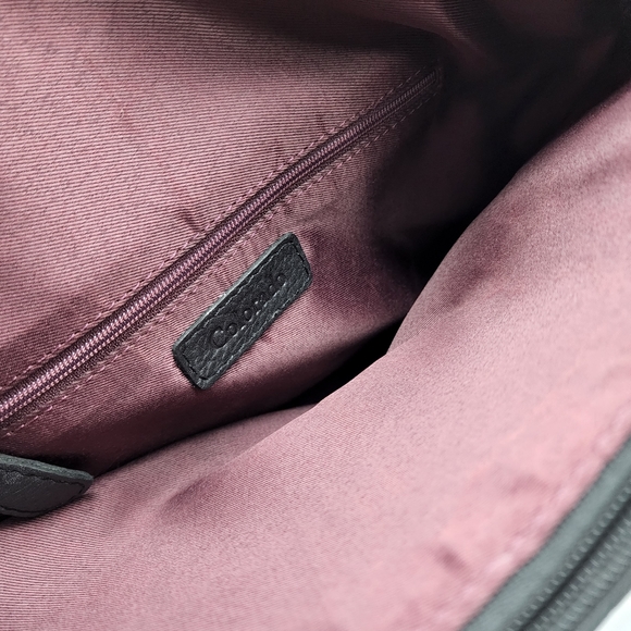 Colorado Black Leather Multi Compartment Large Cross Body Shoulder Tote Bag - Picture 9 of 16